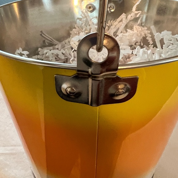 Candy Corn Painted Bucket for Trick-or-Treating! - Picture 5 of 5